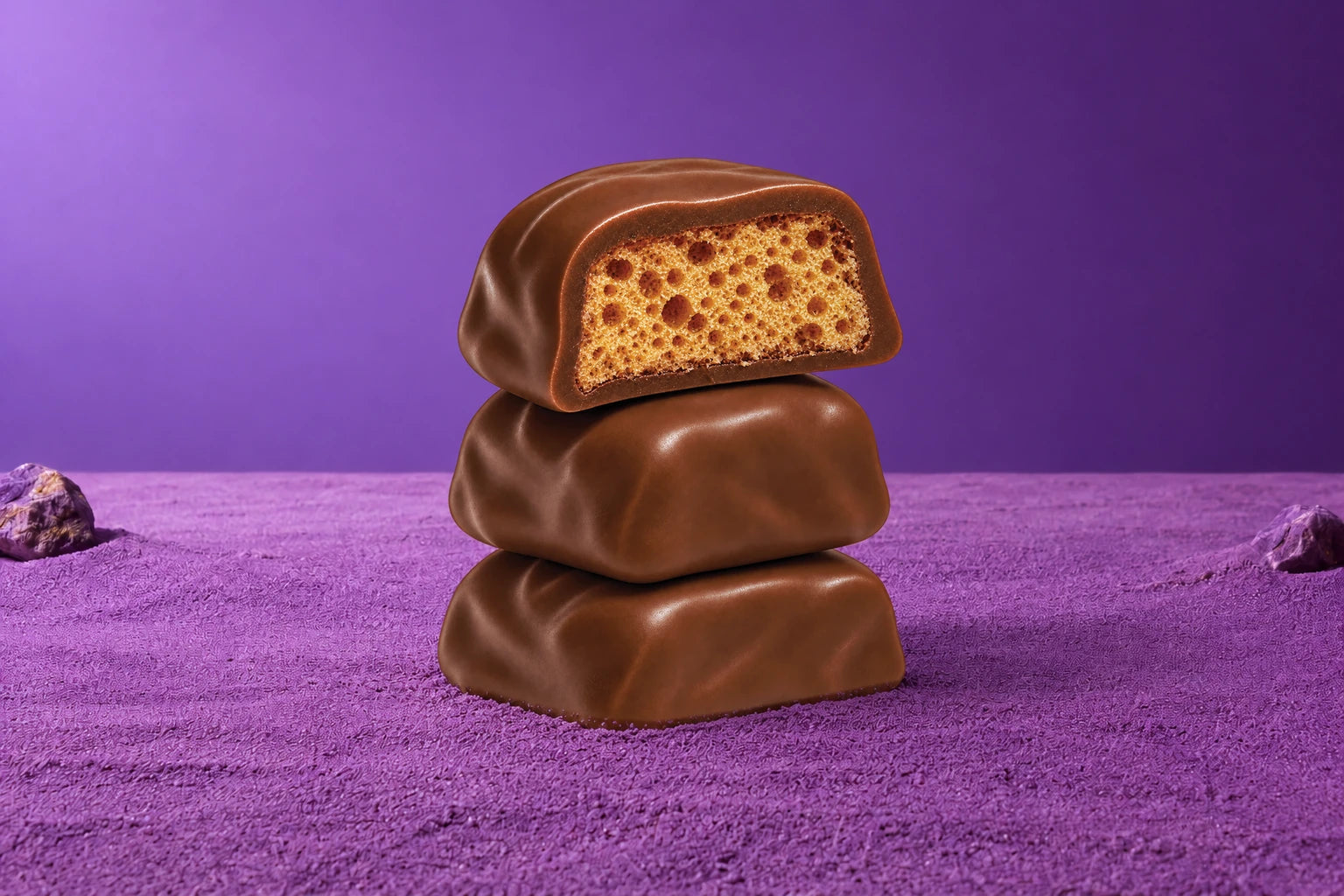 Moon Magic chocolate studio photograph